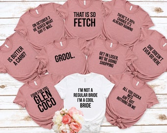 Bachelorette party shirts. Movie theme bachelorette shirt.Bridal party shirts.Bridesmaid gift.Bridesmaid movie shirts.Bachelorette tank T446