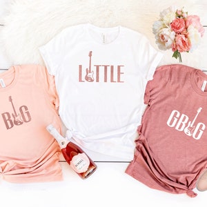 Big Little Shirts. Little big shirts, little big sorority shirts, Custom Sorority Gift , rock Sorority Shirts, Little Reveal shirt. T306