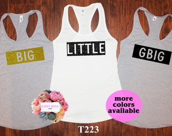 Little big shirts.little big sorority shirts.big little tee.Big Little Sorority Little Big.big.little.ggbig.gbig.Big Little Shirts. T223