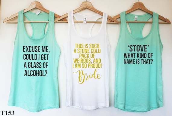 Cheap bachelorette tank tops hotsell
