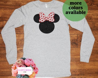 Mickey, Mickey Head Silhouette , Mickey Head Tank Top,Glitter Disney Raglan,Disney Mickey Shirt,Disney Head Shirt,Minnie Head Tank Top,T199