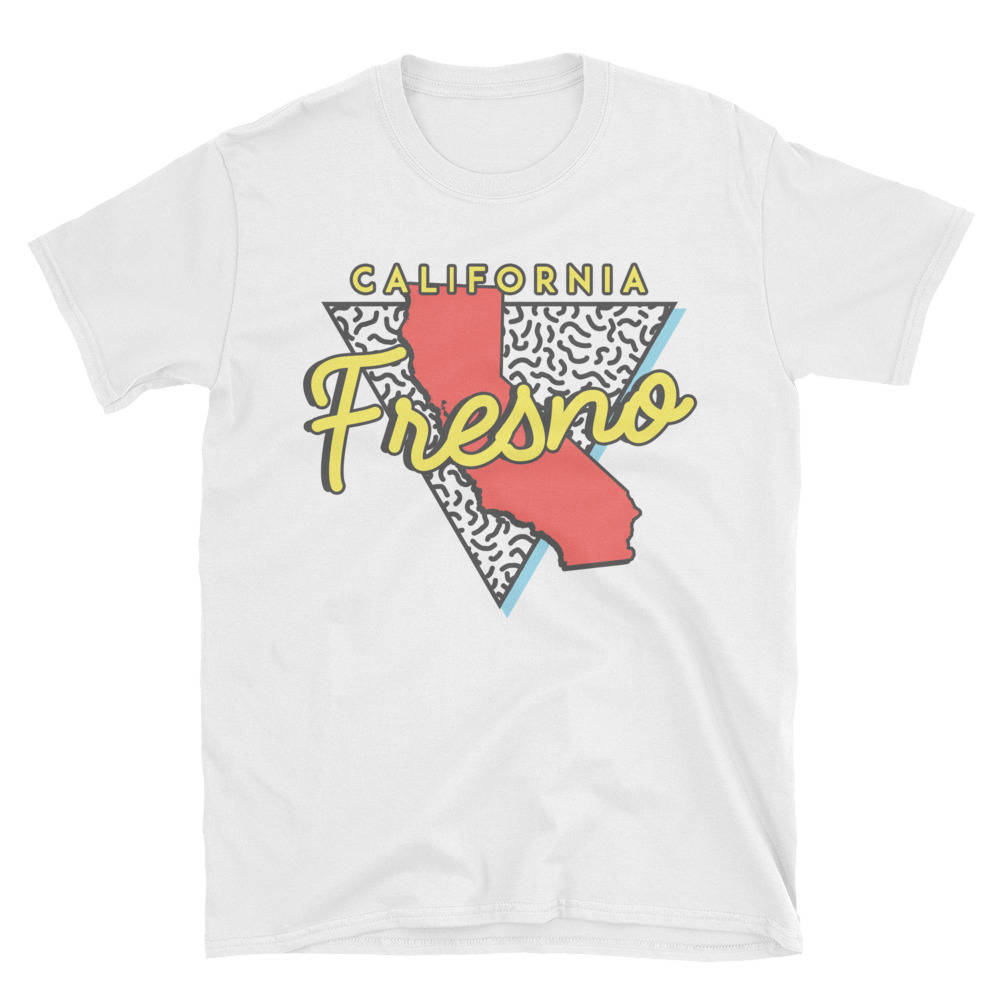Fresno California Unisex T Shirt Vintage CA Souvenirs Etsy