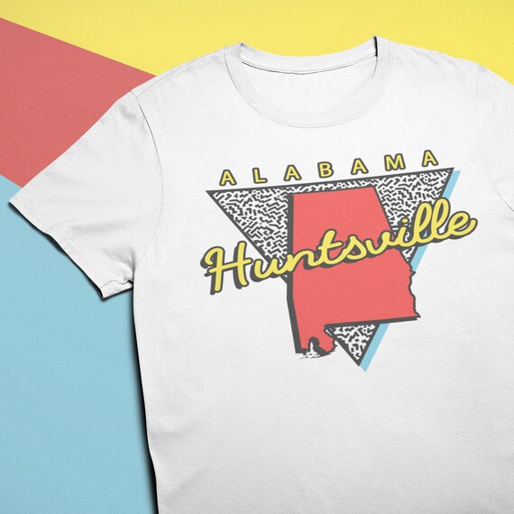 Huntsville Alabama T Shirt Unisex AL Retro Souvenirs Etsy