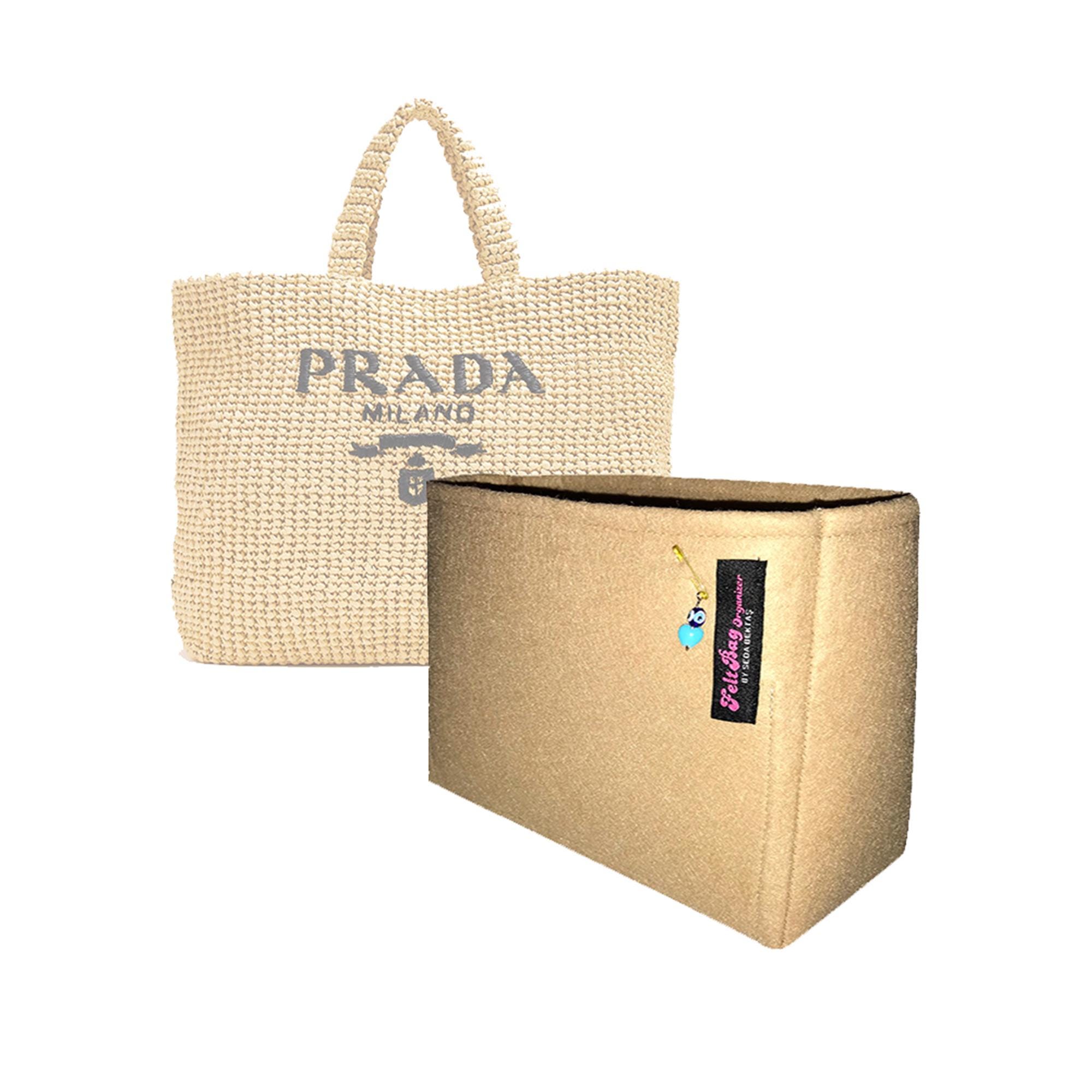 PRADA ナチュラル かぎ針編みトートバッグ Prada Natural Crochet Tote Bag | RADPRESENT