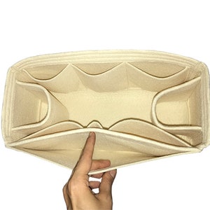 For SALVATORE Fer.ragamo Gancio City Medium bag organizer, Purse insert, Handmade, Custom design, quality and EXPRESS SHlPPlNG