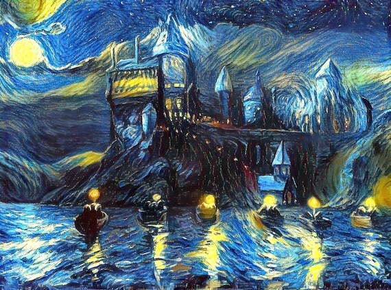 tapestry starry night