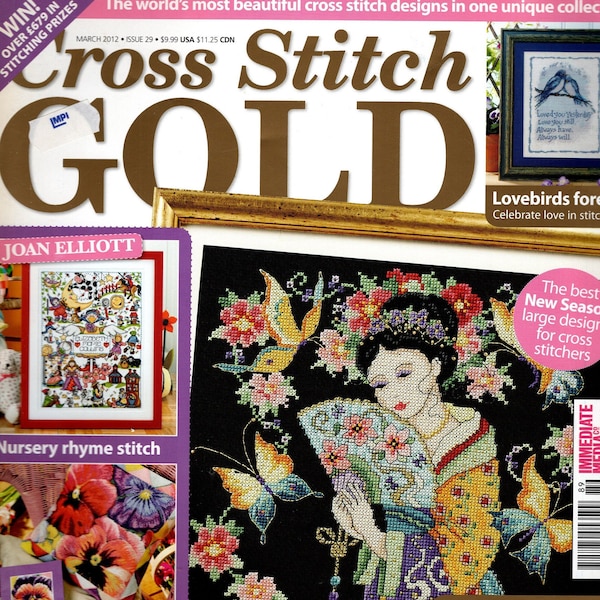 Cross Stitch Gold magazine March 2012