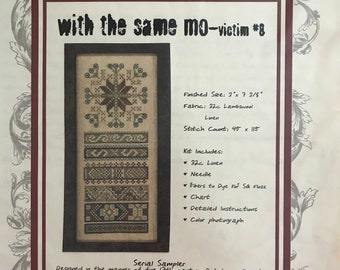 Cross Stitch Pattern Book Samplers Dutch Language Undated but circa 1970s or 80s Merklappen