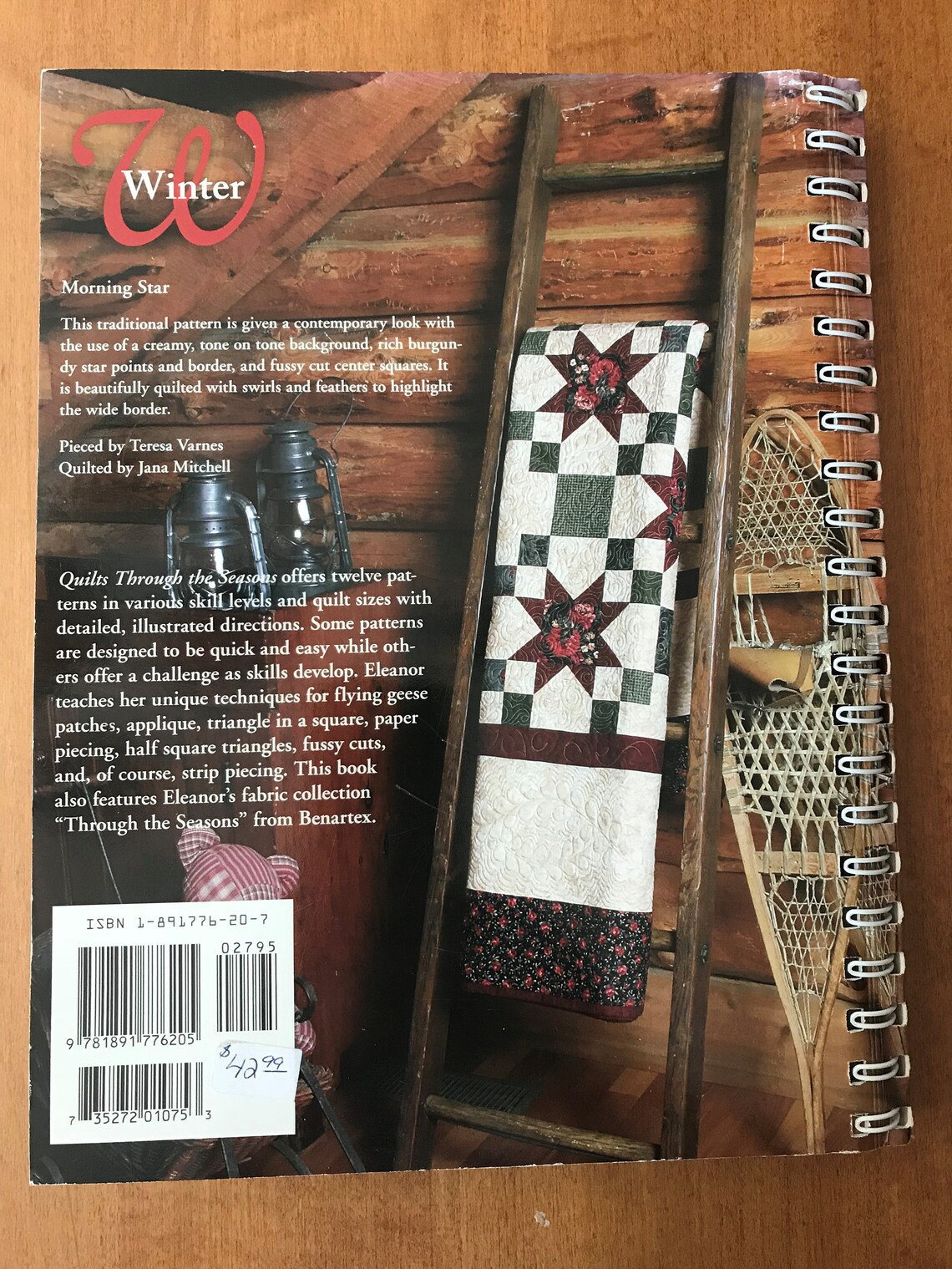 Eleanor Burns' quilts Through the Seasons Etsy