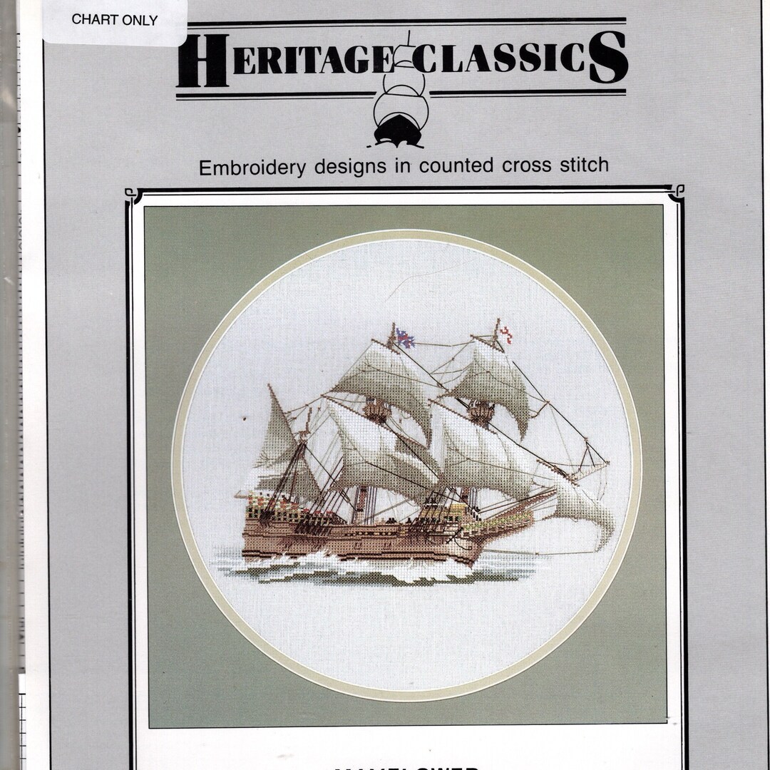 Stitch Packet Heritage Stitchcraft mayflower Cross Stitch Packet - Etsy