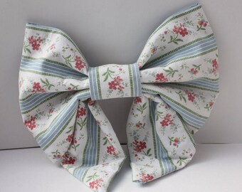 Handmade Upcycled Wallpaper Bow (Large)