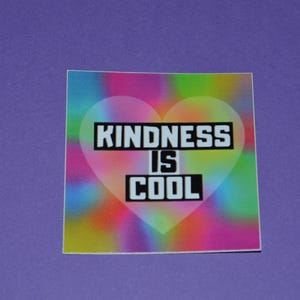 Kindness is Cool Stickers - 10 Colorful Sticker Favors