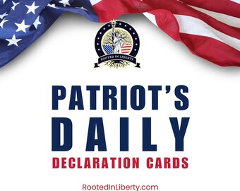 Patriot’s Daily Declaration Cards
