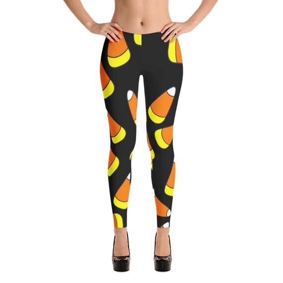 Candy Corn Leggings | Etsy Australia