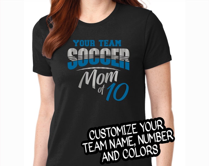 Custom Soccer Mom|Custom Sports| Sport|