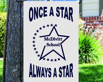McDivitt School Garden Flag