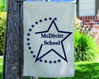 McDivitt School Garden Flag