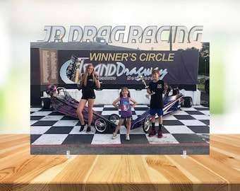 Tablero fotográfico personalizado Jr Drag Racing
