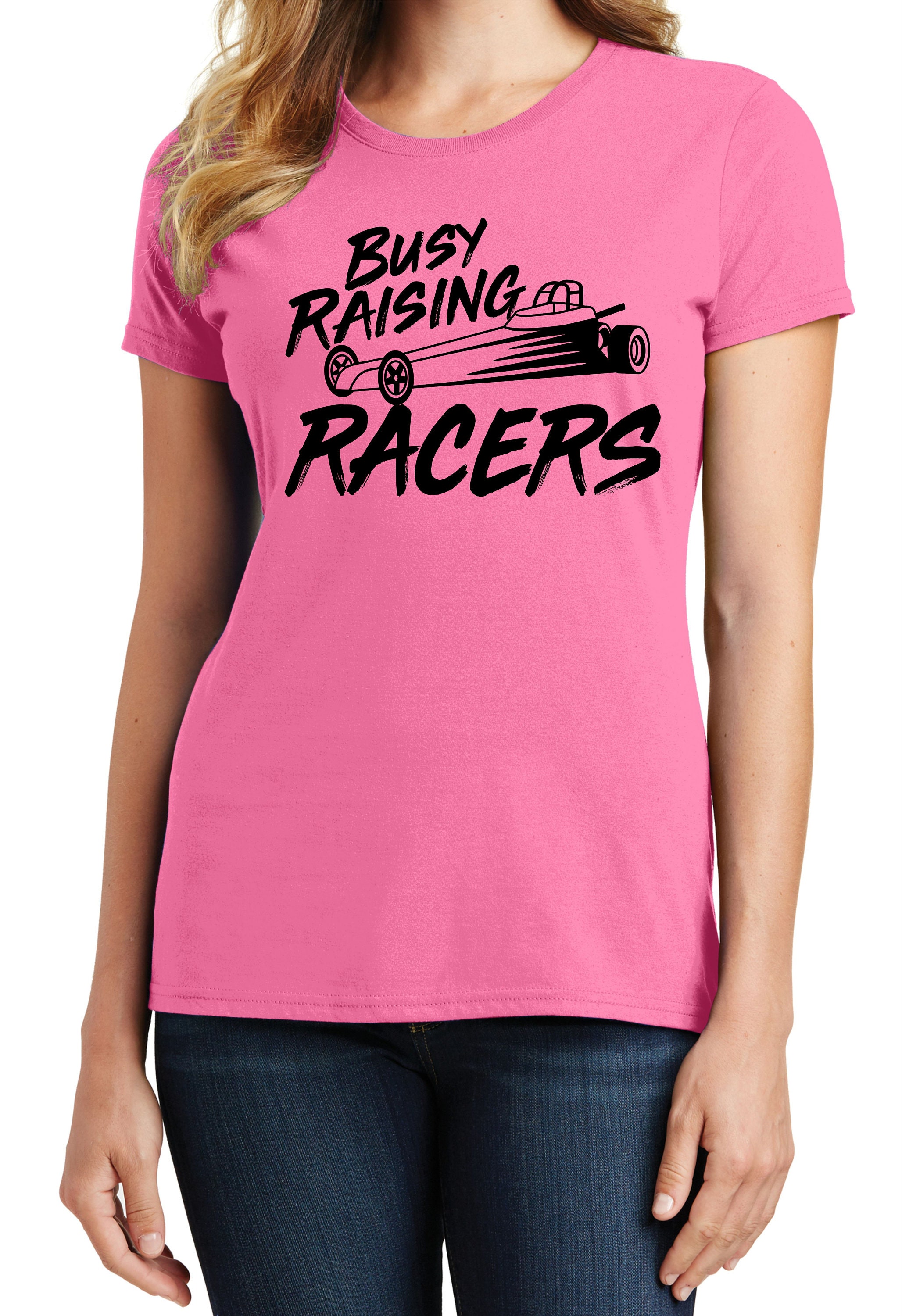 Busy Raising Racers T-shirt | Drag Racing Mom/dad Tee - Etsy
