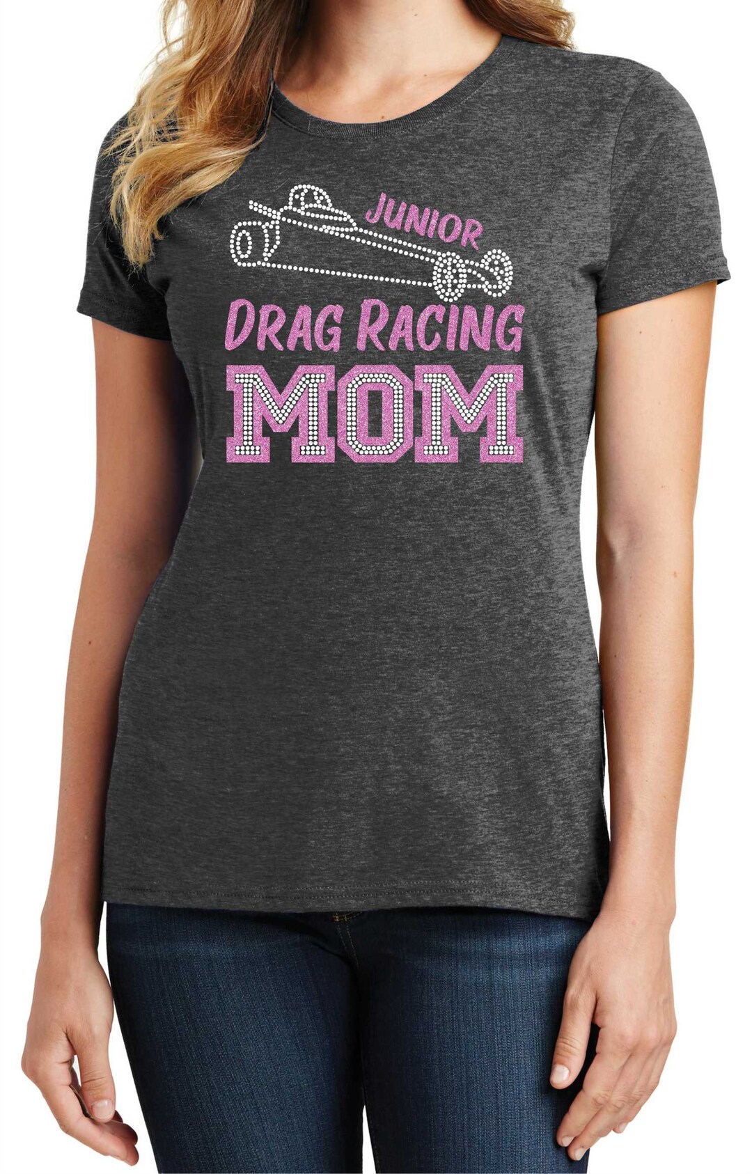 I'm A Drag Racing Mom Hated By Many Loved By Plenty Ladies' Replica Jersey