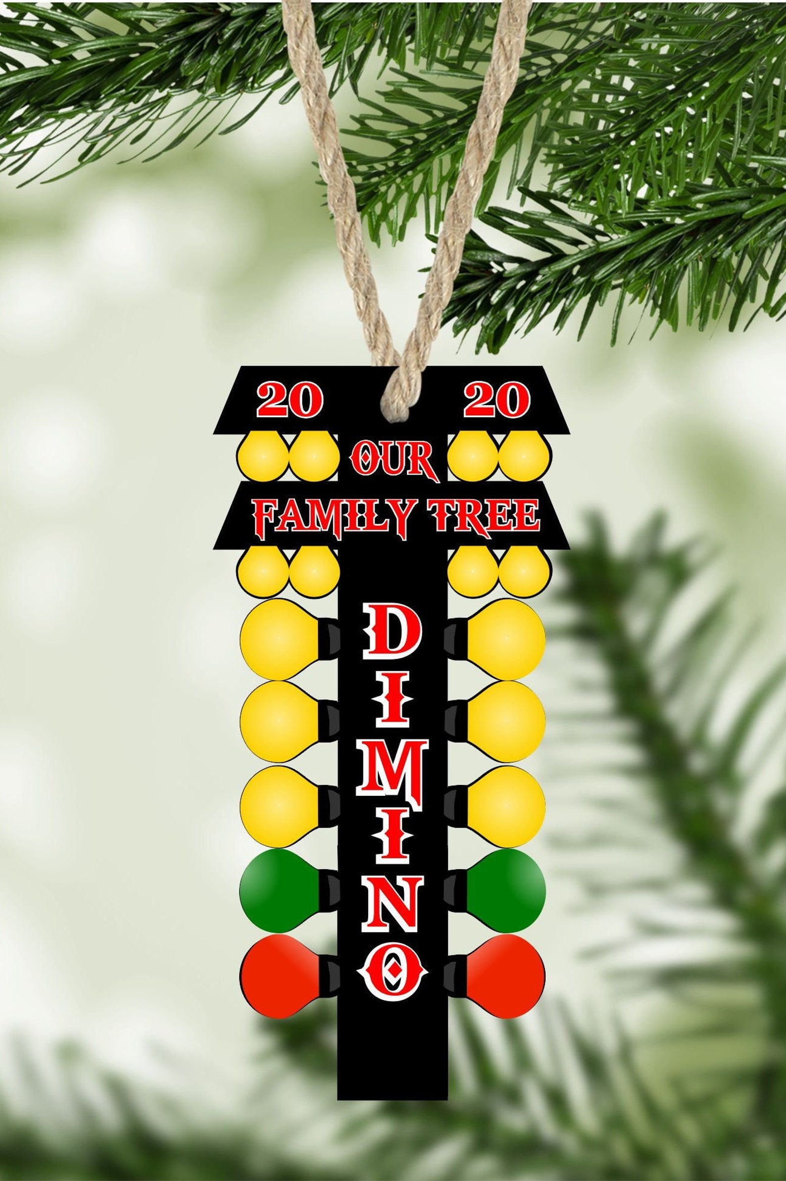 Drag Racing Tree Ornament Holiday Christmas Décor NHRA - Etsy