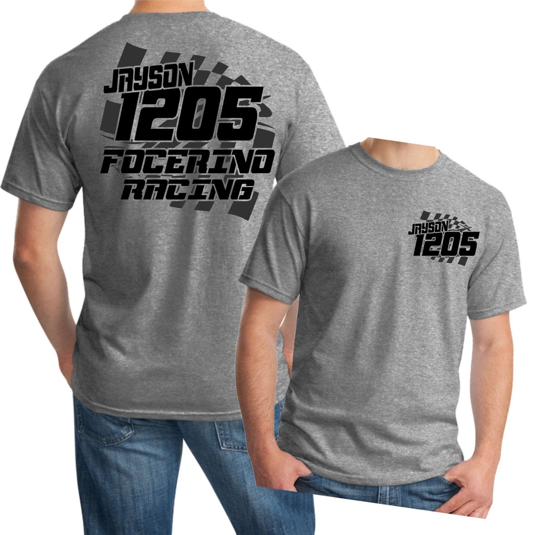 Custom Drag Racing Team Shirt, Personalized Racing Number - Etsy