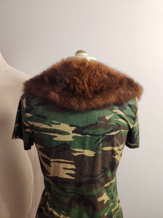 Real vintage coyote fur collar with pins real coy… - image 3