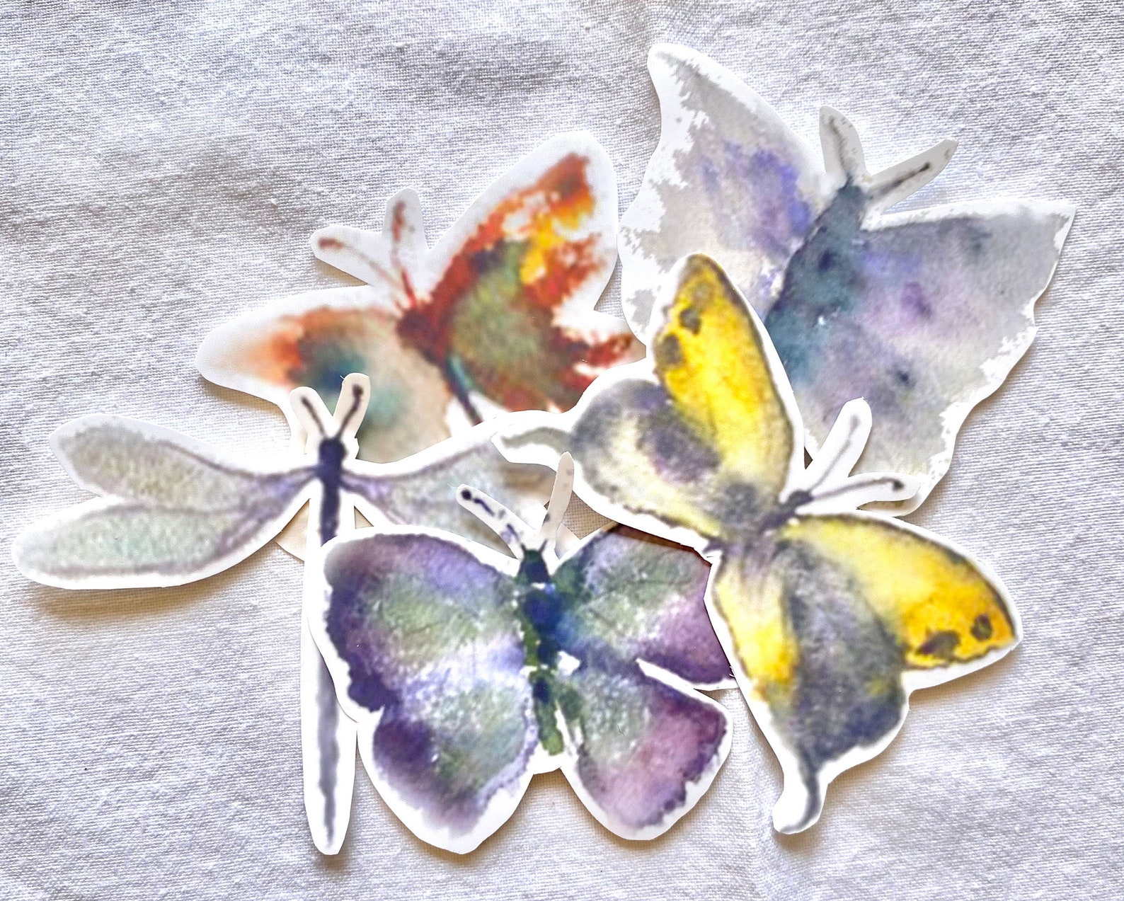 Butterfly Stickers Dragonfly Stickers Vinyl Car Bumper | Etsy