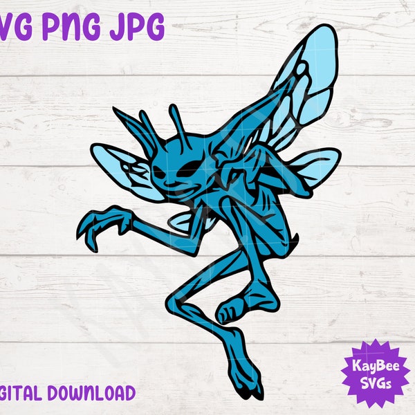 Cornish Pixie SVG PNG JPG Clipart Digital Cut File Download for Cricut Silhouette Sublimation Printable Art - Commercial Use