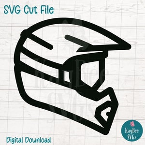 Mountainbike Helm SVG PNG Sport Ausrüstung Clipart für Outdoor und Radfahren Handwerk | Cut Datei für Cricut, Silhouette, Lasergravur, Print
