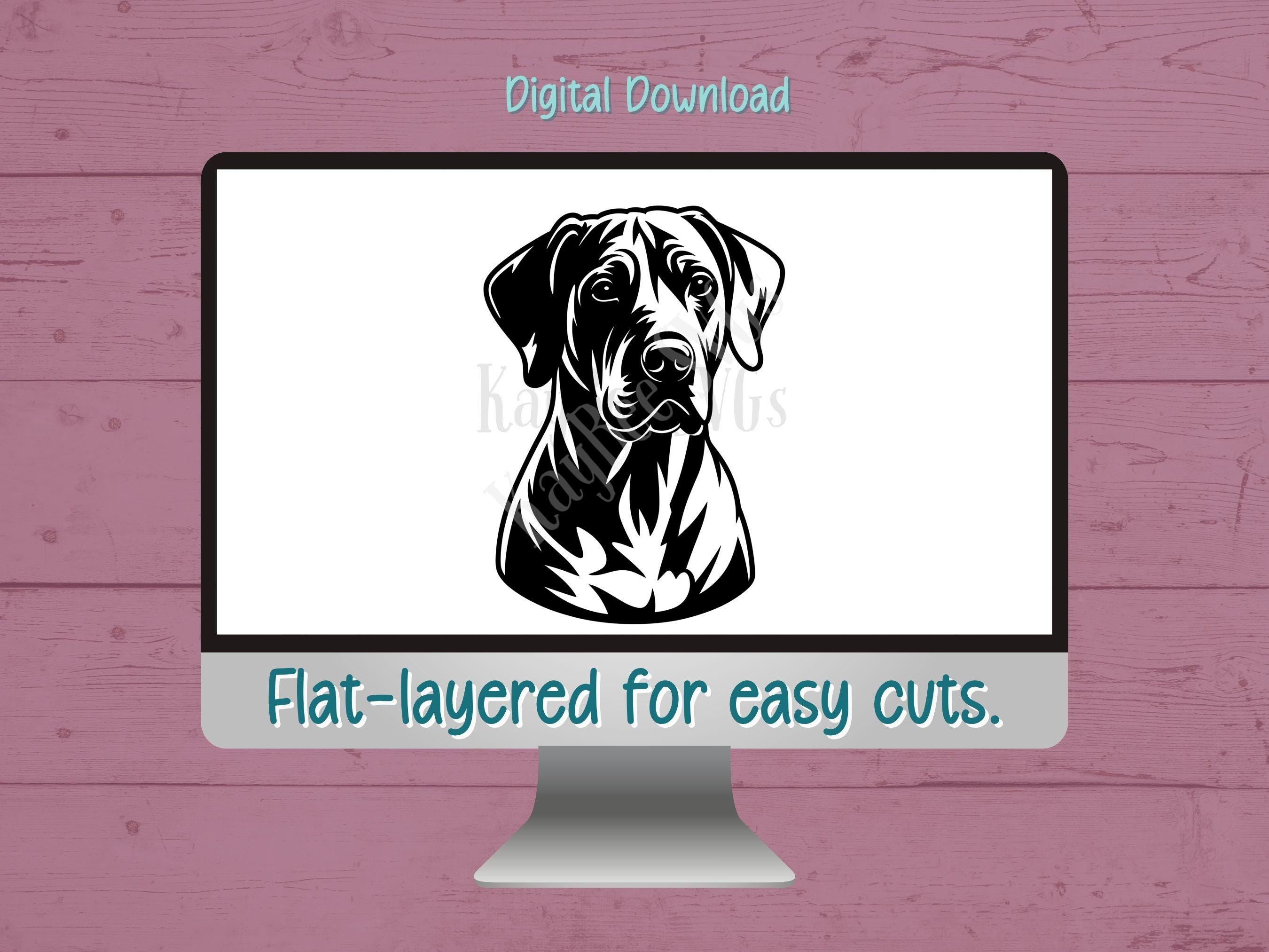 Rhodesian Ridgeback Dog SVG PNG Clipart Cut Files for Cricut ...