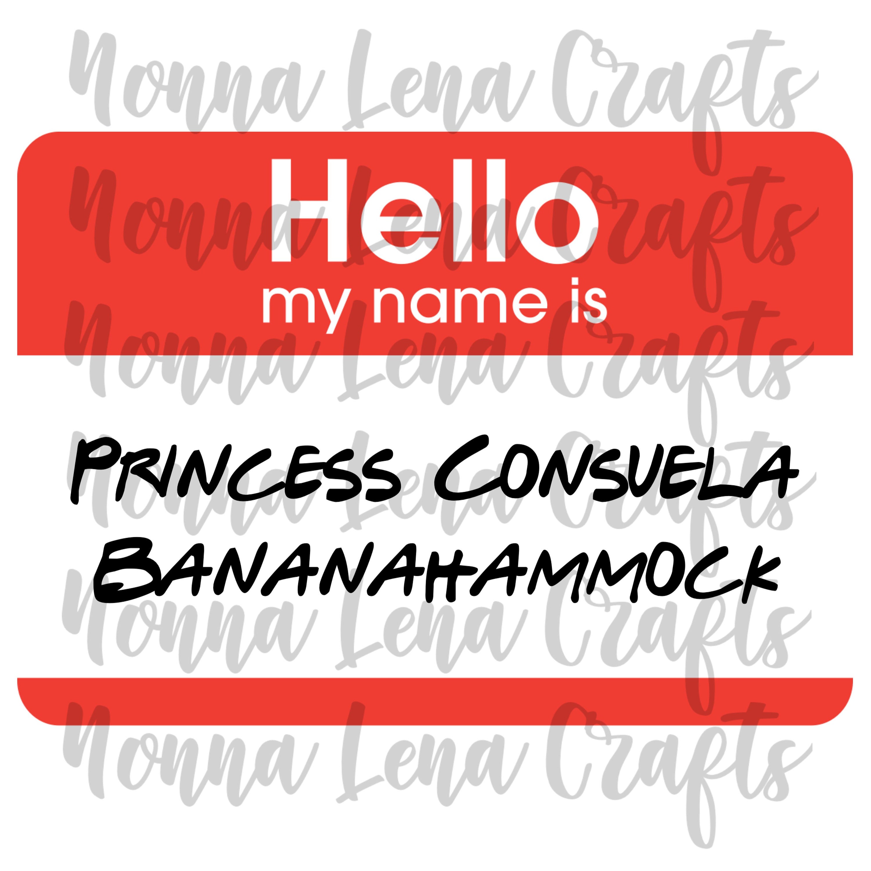 Free Free 182 Princess Consuela Banana Hammock Svg SVG PNG EPS DXF File