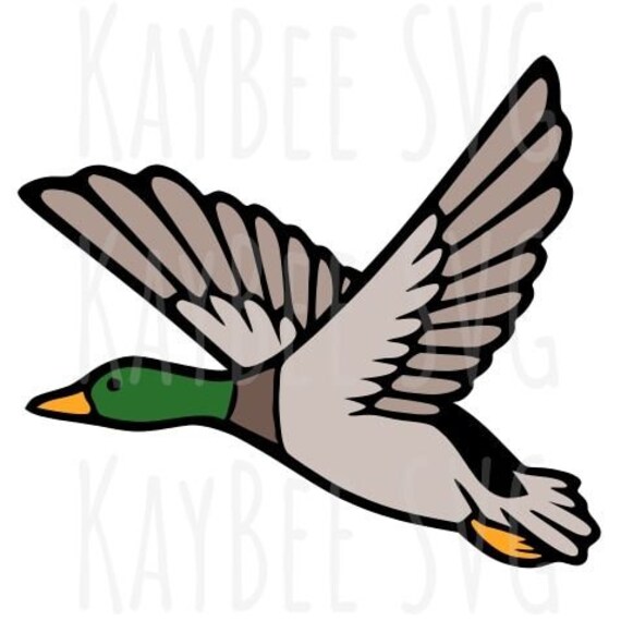 Mallard Duck SVG PNG JPG Clipart Digital Cut File Download for - Etsy