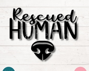 Rescued Human SVG PNG Clipart Cut Files for Cricut, Silhouette, Laser Engraving, Sublimation (Digital)