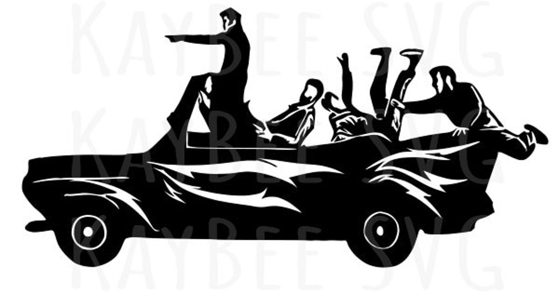 Grease Lightning Hot Rod Car SVG PNG Jpg Clipart Digital Cut Etsy Ireland