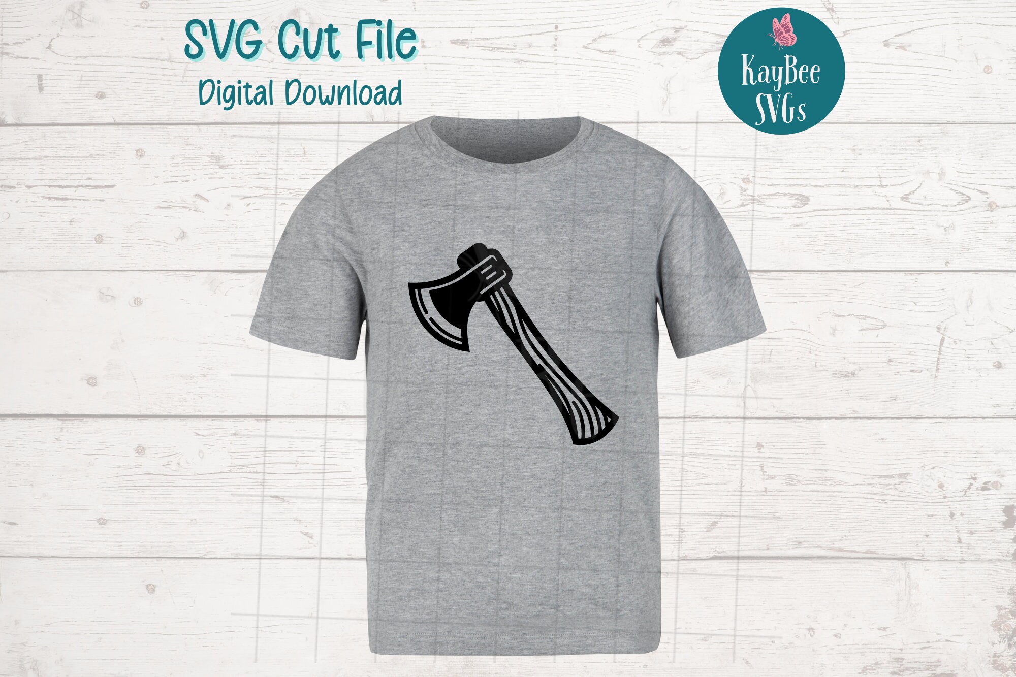 Axe Hatchet SVG PNG Clipart Cut Files for Cricut, Silhouette, Laser ...