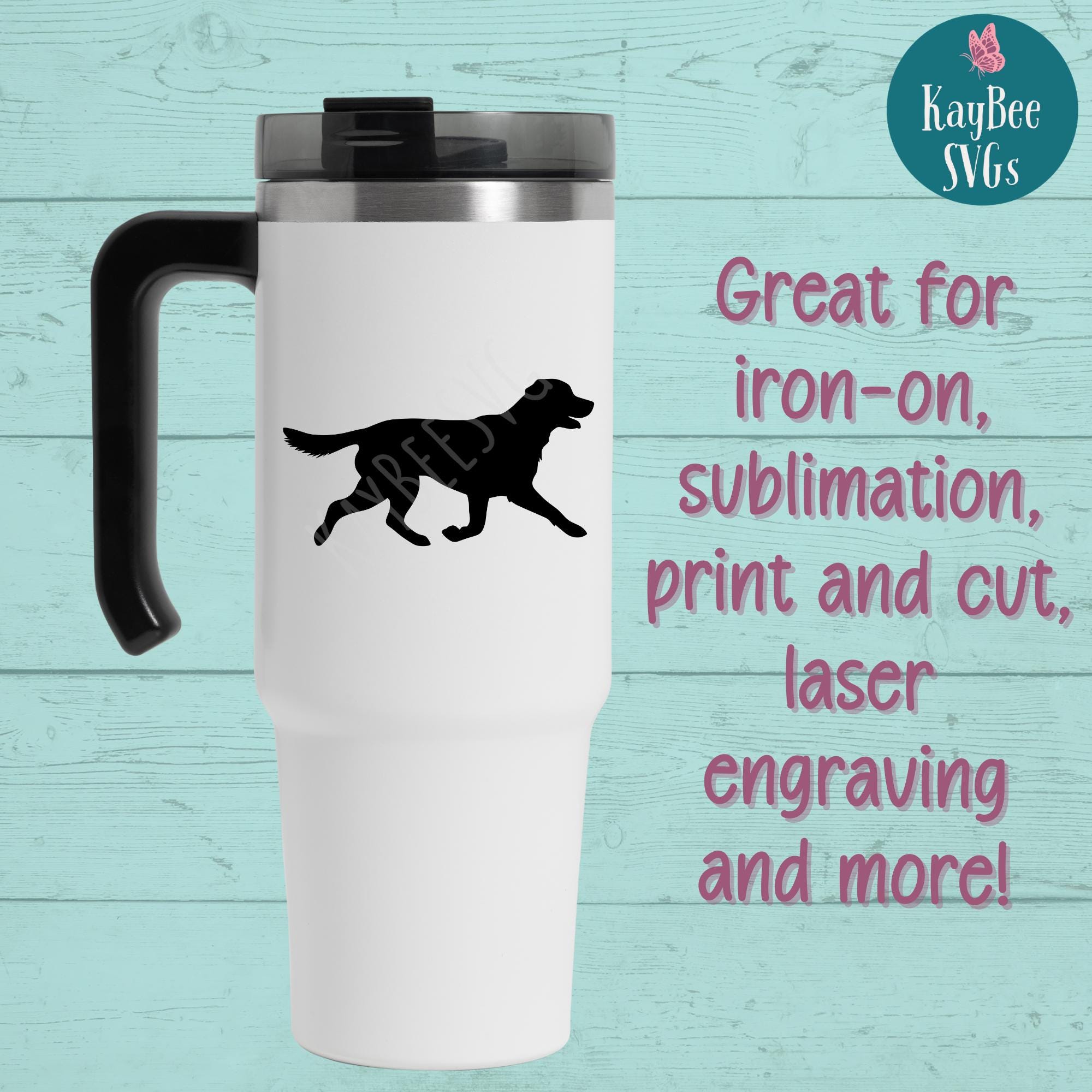 Running Labrador Vector Running Labrador Dog Clipart SVG, PNG, Cut File (digital) - Etsy