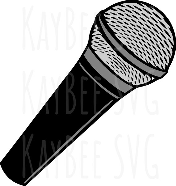 Handheld Microphone SVG PNG Jpg Clipart Digital Cut File Etsy Australia
