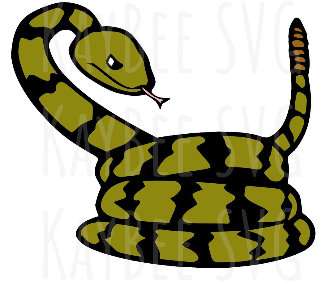Rattlesnake SVG PNG JPG Clipart Digital Cut File Download for - Etsy