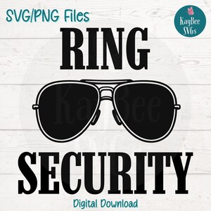 リングセキュリティSVG/PNGカットファイル（クリカット、シルエット、デジタルダウンロード、印刷可能なクリップアート、商用利用クリップアート、昇華転写用）