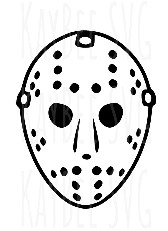 Hockey Mask SVG PNG JPG Clipart Digital Cut File Download for - Etsy UK