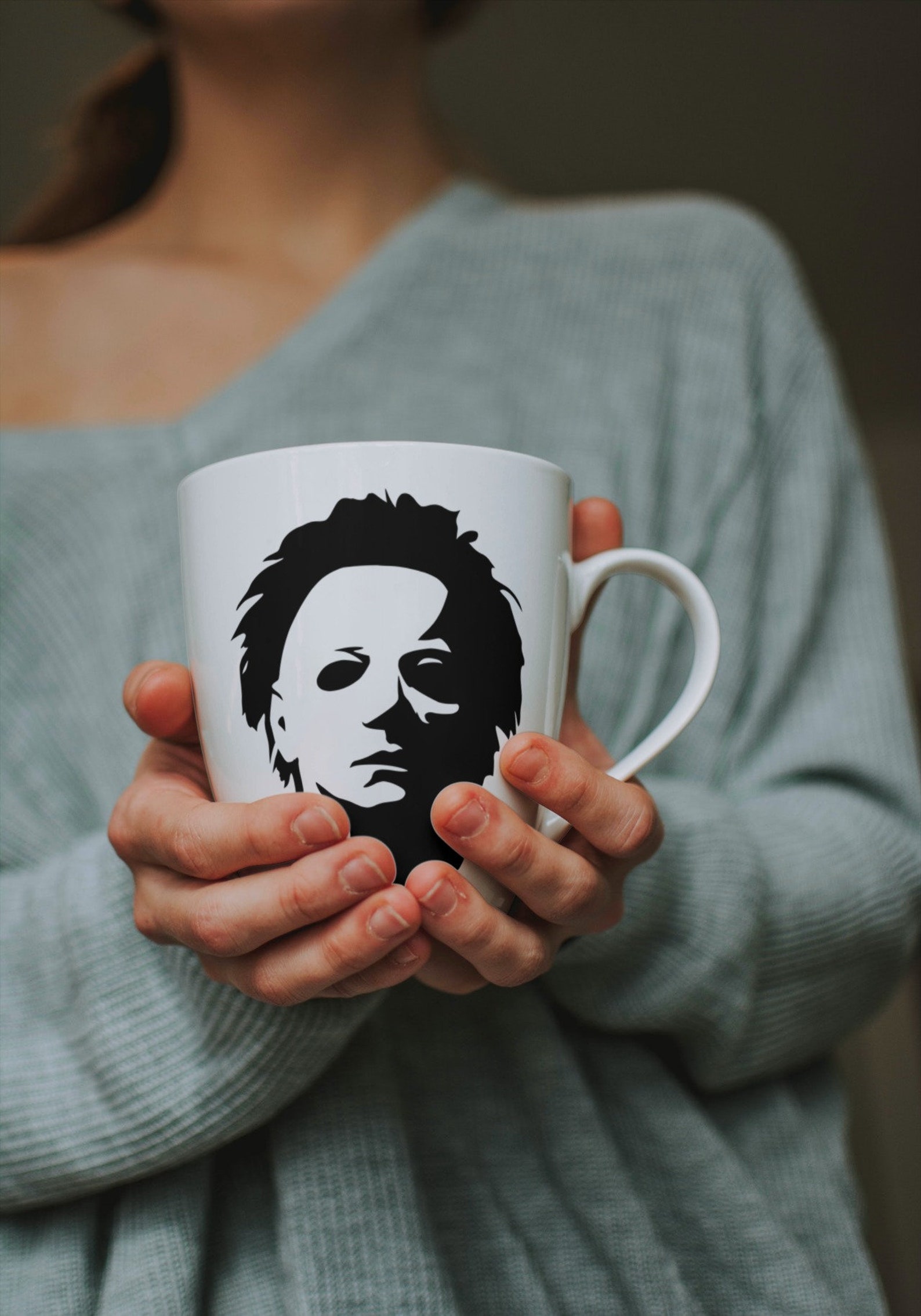 Halloween Michael Myers Mask SVG PNG JPG Clipart Digital Cut Etsy