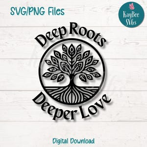 Family Tree of Life SVG PNG Cut Files for Cricut Silhouette Digital Download, Laser Engraving, Sublimation Printable, Commercial Use Clipart