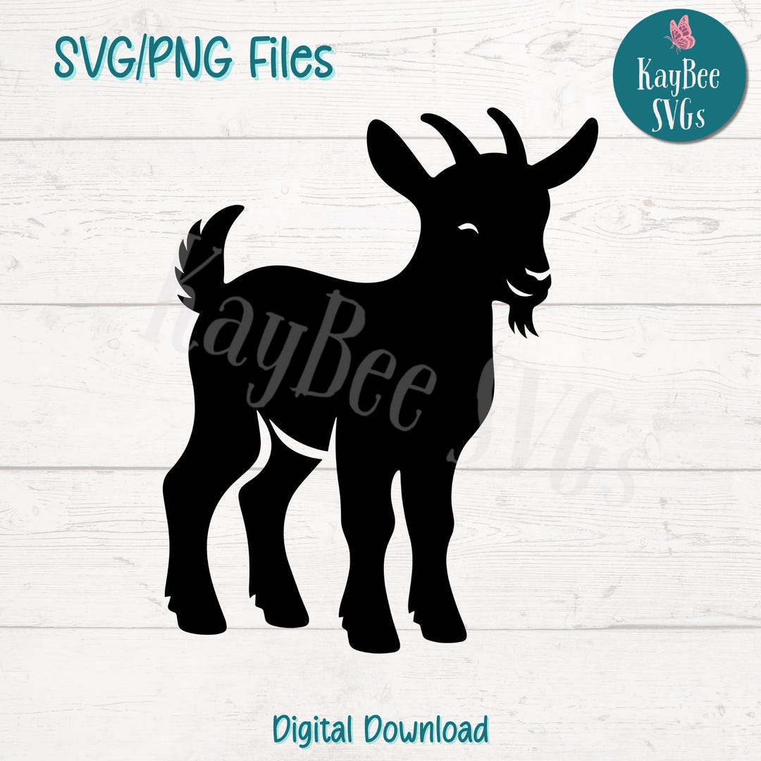 Kid Goat SVG, PNG Clipart, Cricut, Silhouette (digital Download) - Etsy