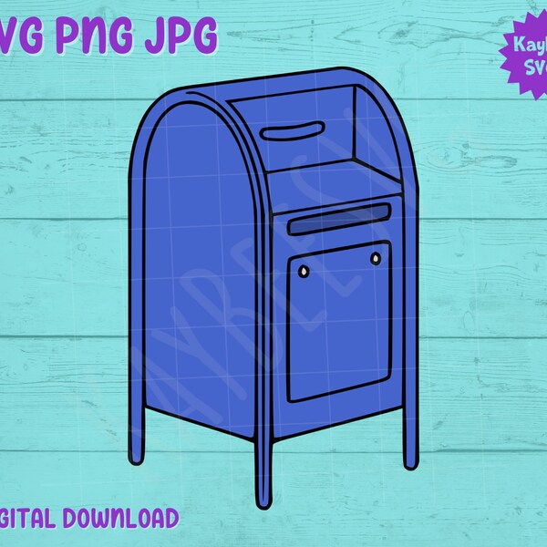 Mailbox Svg - Etsy