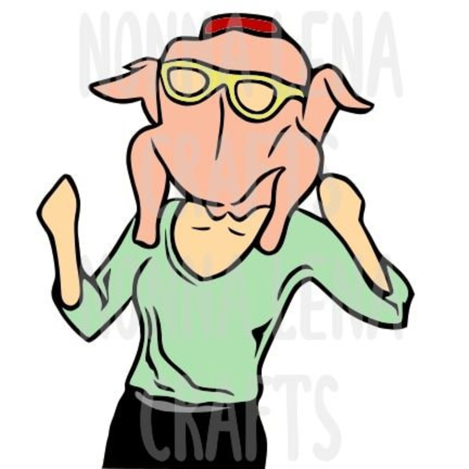 monica turkey head pop