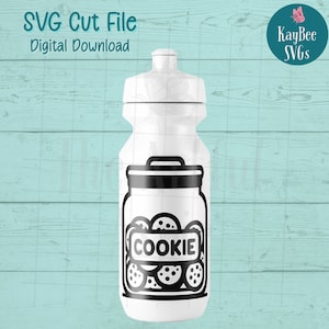 Cookie Jar SVG Digital Cut File for Cricut, Silhouette, Engraving ...