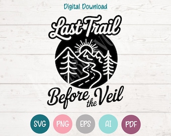 Camp Bachelorette SVG PNG Clipart-Schnittdateien für Cricut, Silhouette, Lasergravur, Sublimation (digital)