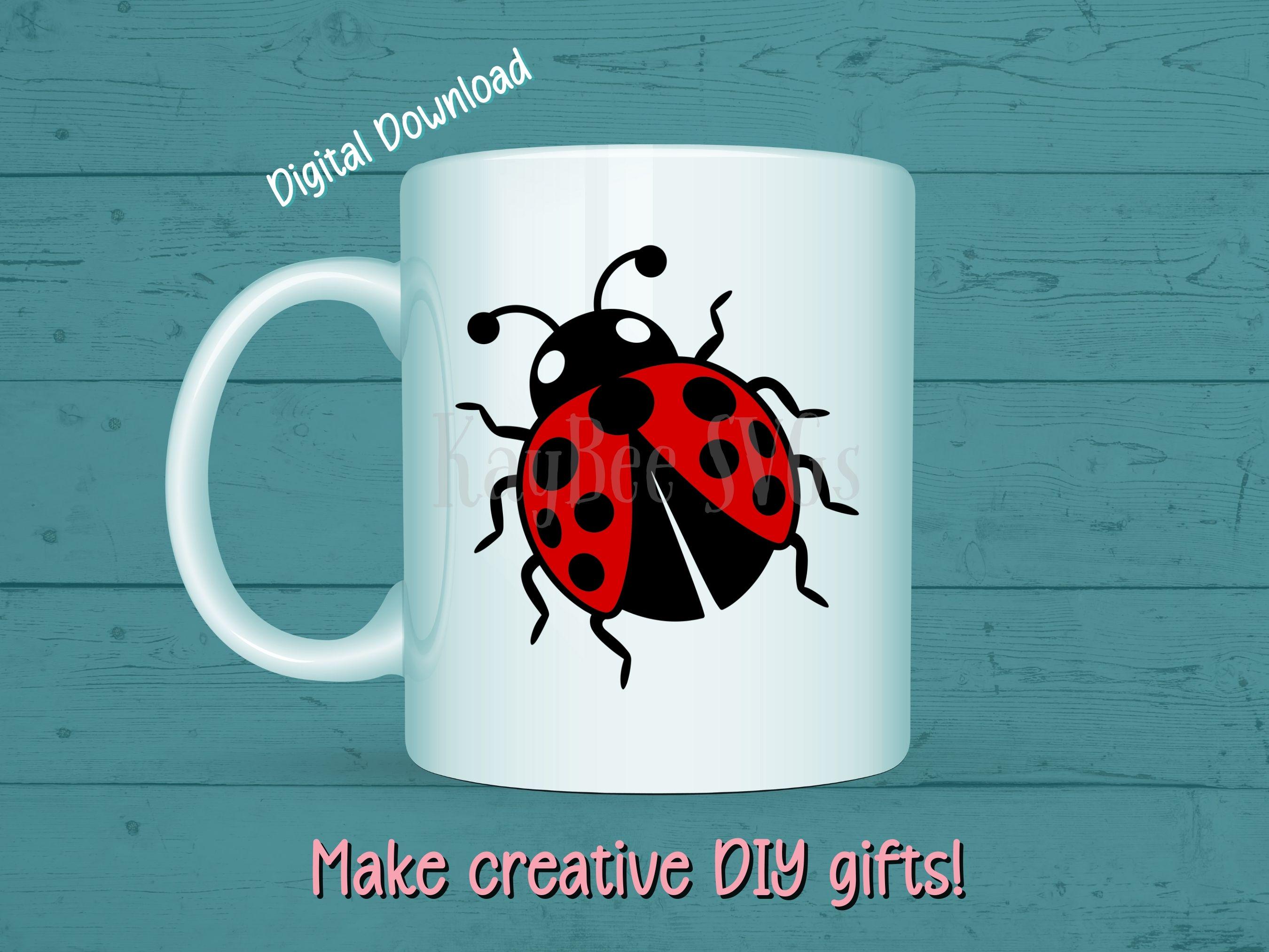 Ladybug SVG PNG Clipart Cut Files for Cricut, Silhouette, Laser ...
