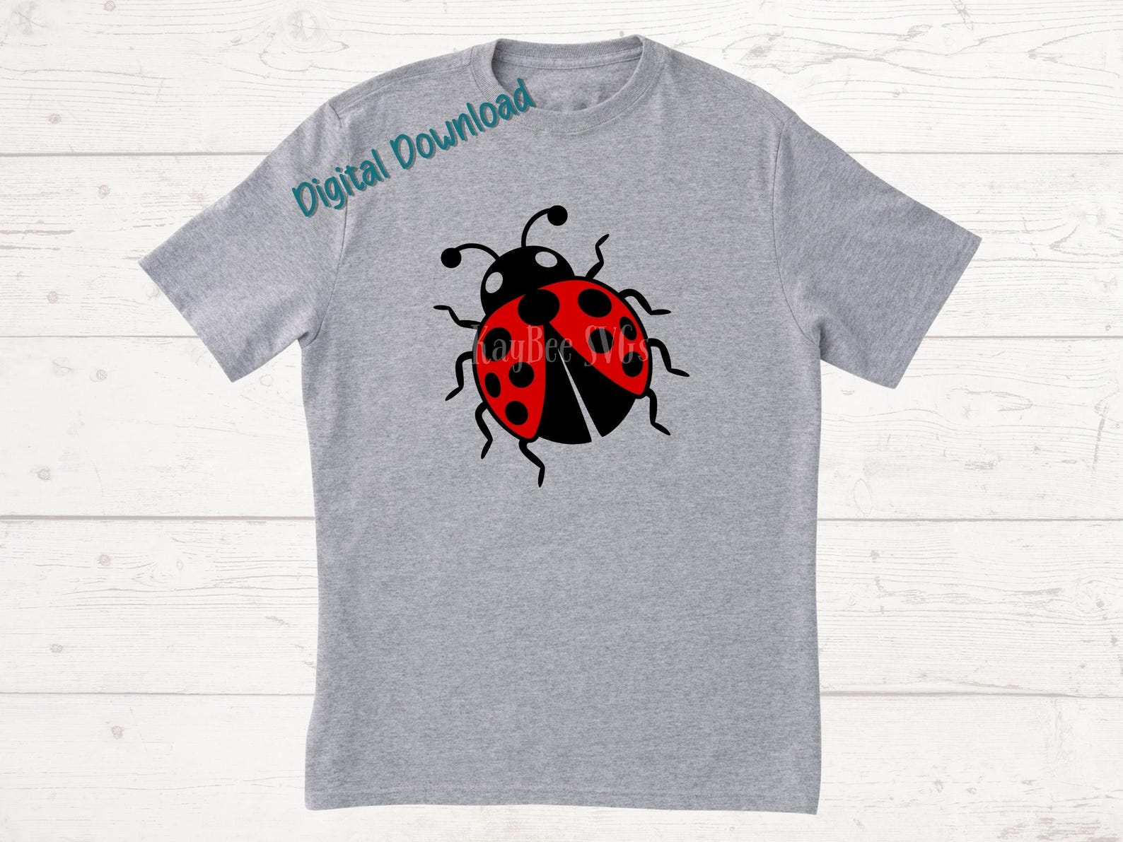 Ladybug SVG PNG Clipart Cut Files for Cricut, Silhouette, Laser ...